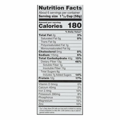 Kashi Cereal - Multigrain - Golean - Original - 13.1 oz - case of 10 Perspective: top