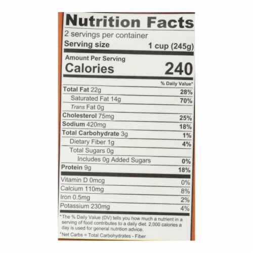 Kettle And Fire - Keto Soup Mush Bisq/chkbb - Case of 6 - 16.9 oz. Perspective: top