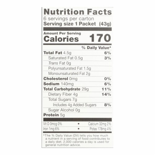 Kind - Oatmeal Apple Cinnamon Almond - Case of 5 - 6 CT Perspective: top