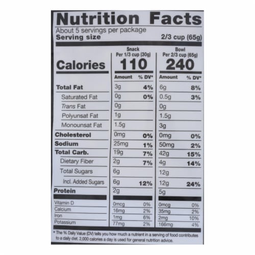 Kind Fruit and Nut Bars Clusters - Maple Walnut with Chia and Quinoa - 11 oz - Case of 6 Perspective: top