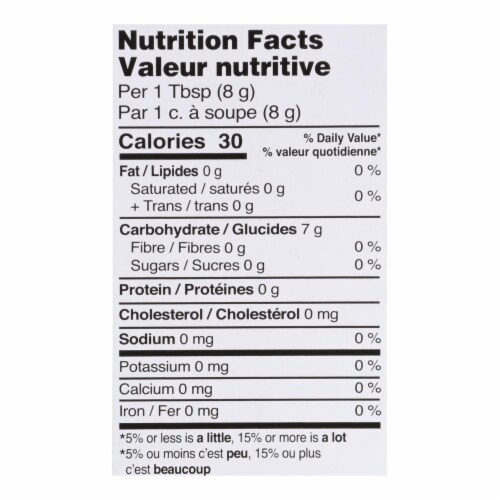 Let's Do Organics Cornstarch - Organic - 6 oz - Case of 6 Perspective: top