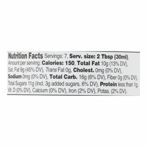 Let's Do Organic Organic Coconut Milk - Sweetened Condensed - Case of 6 - 7.4 fl oz. Perspective: top