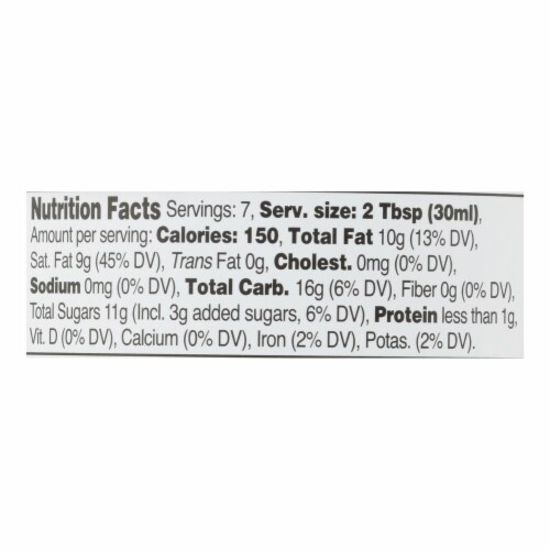 Let's Do Organic Organic Coconut Milk - Sweetened Condensed - Case of 6 - 7.4 fl oz. Perspective: top