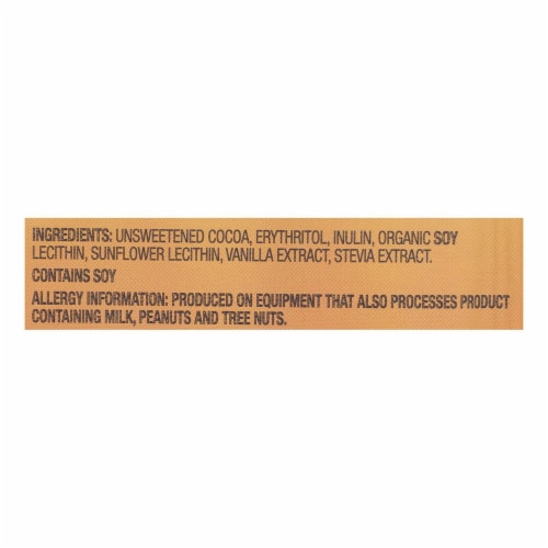 Lily`s - Sweets Dark Chocolate - Case of 12 - 9 oz. Perspective: top