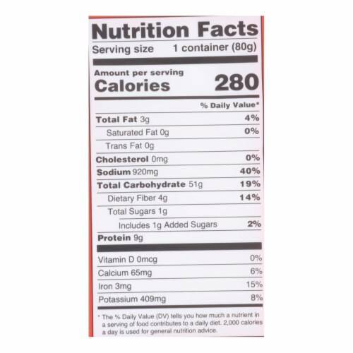 Lotus Foods Ramen - Organic - Millet and Brown Rice - with Miso Soup - 2.8 oz - case of 10 Perspective: top