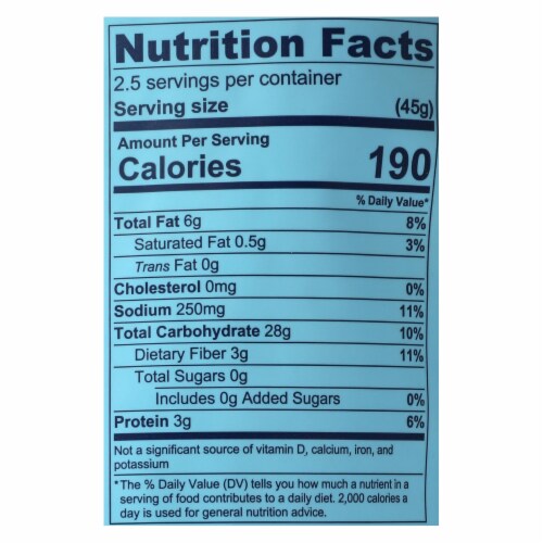 Love Corn Premium Crunchy Corn Snack - Case of 12 - 4 oz. Perspective: top