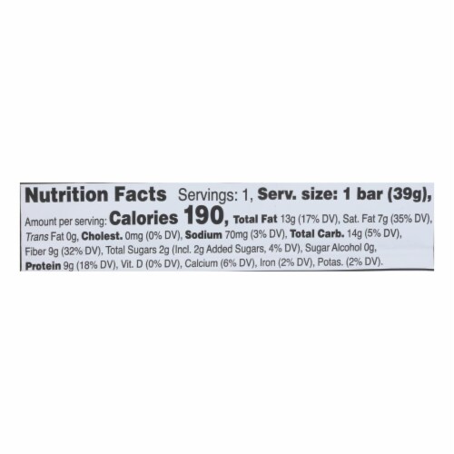 Love Good Fats - Bar Lemon Mousse - Case of 12 - 1.38 oz. Perspective: top