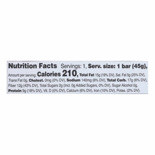 Love Good Fats - Bar Salted Caramel Chew Nutty - Case of 12-1.59 oz. Perspective: top