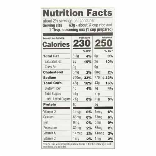 Lundberg Family Farms Organic Risotto - Creamy Parmesan - Case of 6 - 5.5 oz. Perspective: top