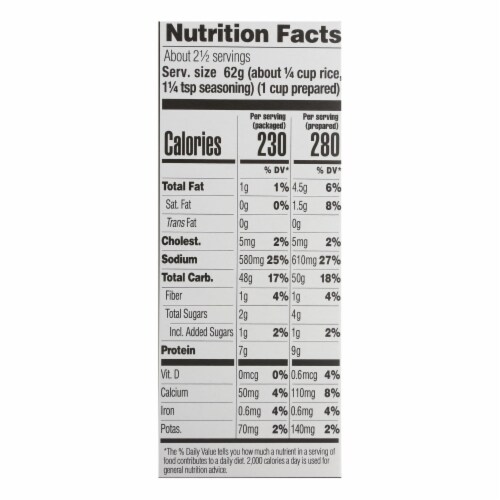 Lundberg Family Farms Risotto Alfredo - Parmesan Cheese - Case of 6 - 5.5 oz. Perspective: top