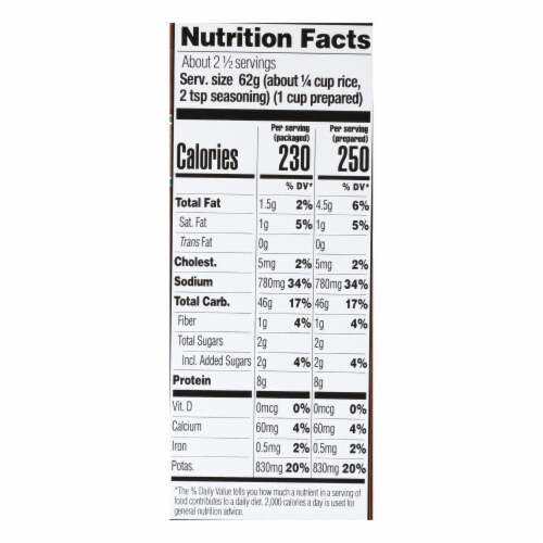 Lundberg Family Farms Risotto Creamy Parmesan - Case of 6 - 5.5 oz. Perspective: top