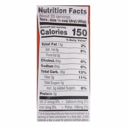 Lundberg Family Farms Organic Short Grain Brown Rice - Case of 6 - 2 lb. Perspective: top