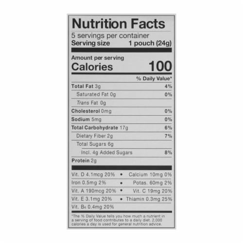 MadeGood Granola Mini Strawberry Perspective: top