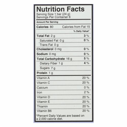 Made Good Granola Bar - Mixed Berry - Case of 6 - 5 oz. Perspective: top