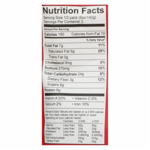 Maya Kaimal - Organic Everyday Dal - Red Lentil Butternut Squash Coconut - CS of 6 -10 oz. Perspective: top