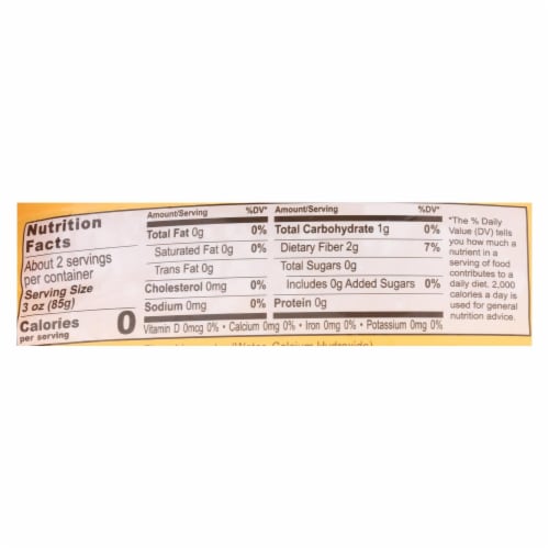 Miracle Noodle Pasta - Shirataki - Miracle Noodle - Angel Hair - 7 oz - case of 6 Perspective: top