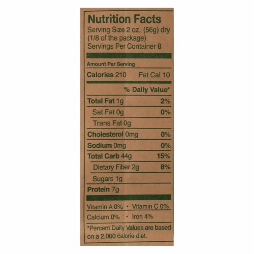 Montebello Organic Pasta - Stroz.zapreti - Case of 12 - 1 lb. Perspective: top
