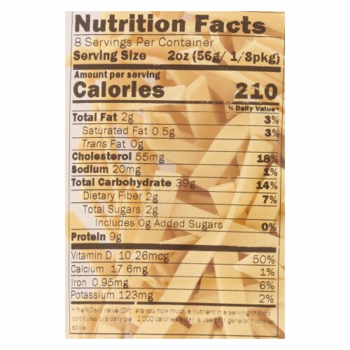 Mrs. Miller's Homemade Noodles - Old Fashioned Egg Noodles - Case of 6 - 16 oz. Perspective: top
