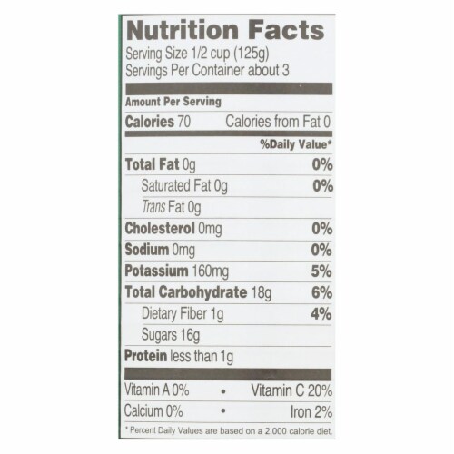 Native Forest Organic Pineapple - Crushed - Case of 6 - 14 oz. Perspective: top