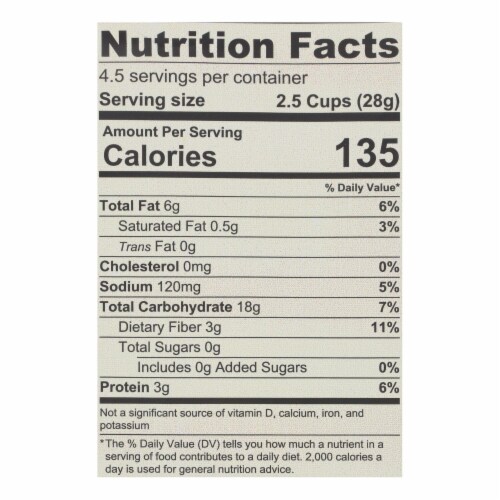 Pipcorn Mini Popcorn - Truffle - Case of 12 - 4 oz. Perspective: top
