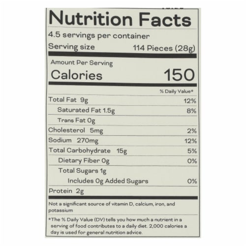 Pipcorn - Cheese Balls Cheddar - Case of 12 - 4.5 oz. Perspective: top