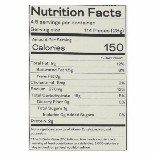 Pipcorn - Cheese Balls Cheddar - Case of 12 - 4.5 oz. Perspective: top