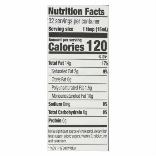 Pompeian Organic Extra Vigin Olive Oil - Case of 6 - 16 oz. Perspective: top