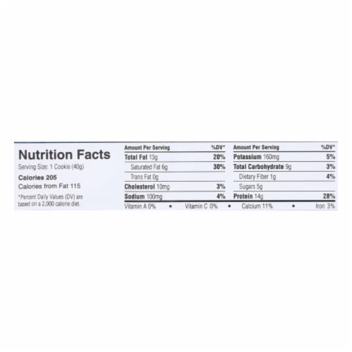 Power Crunch Bar - Cookies and Cream - Case of 12 - 1.4 oz. Perspective: top