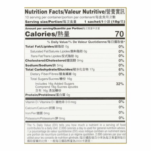 Prince Of Peace - Tea Instant Lemon Ginger Honey Cry - Case of 6-10 BAG Perspective: top