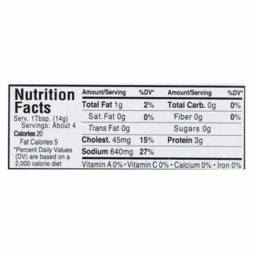 Romanoff Black Lumpfish Caviar - Case of 6 - 2 oz. Perspective: top