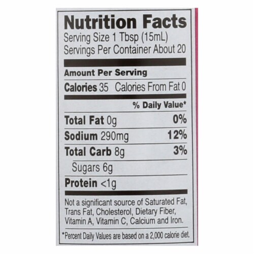 San-J Sauce - Hoisin - Gluten Free - Case of 6 - 10 fl oz. Perspective: top