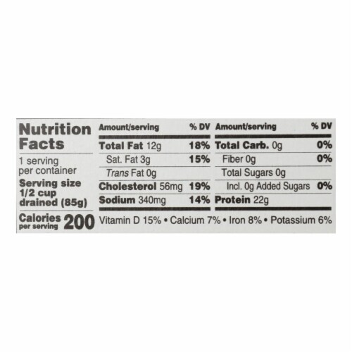 Season Sardines In Olive Oil  - Case of 12 - 4.375 oz. Perspective: top
