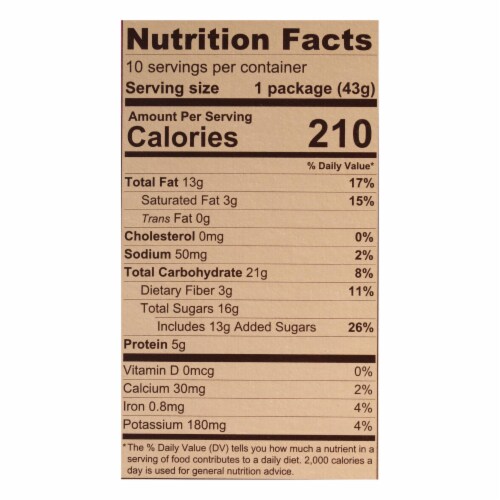 Second Nature - Nut Medley Wholesome - Case of 4-10/1.5 Perspective: top