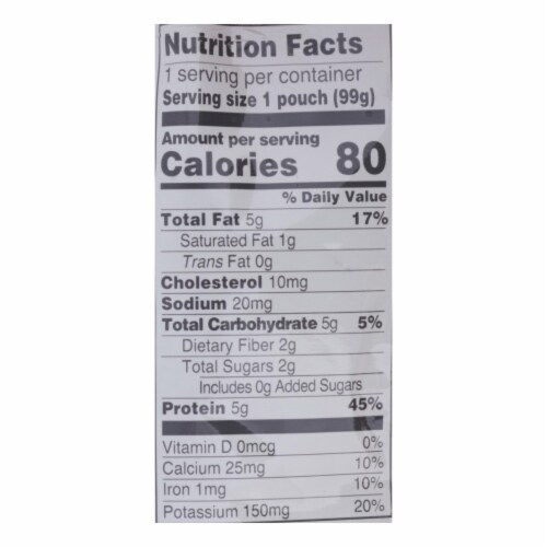 Serenity Kids Llc - Pouch Bison Kabocha - Case of 6 - 3.5 oz. Perspective: top