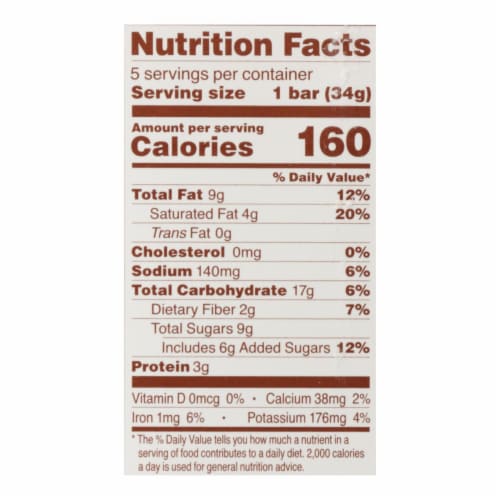 Simple Mills - Bar Sft Baked Nty Ban Bread - Case of 6 - 5.99 oz. Perspective: top
