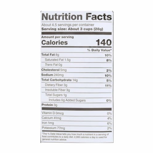 SkinnyPop Aged White Cheddar Popcorn Perspective: top