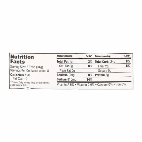 Sylvia's Fish Fry Mix - Case of 9 - 10 oz. Perspective: top