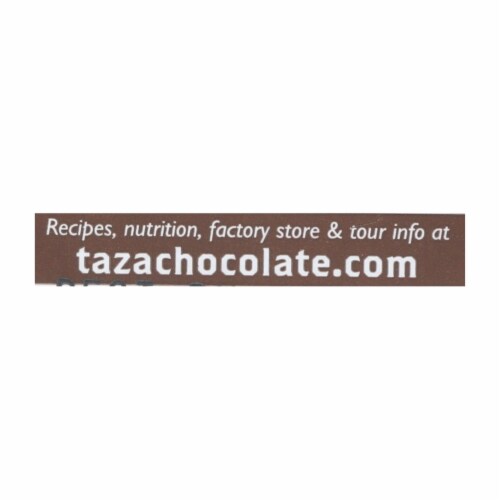 Organic Chocolate Mexicano Discs - 50 Percent Dark Chocolate - Guajillo Chili Perspective: top