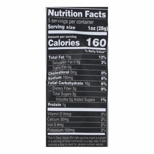 Terra Garlic and herbs Mediterranean Real Vegetable Chips Perspective: top