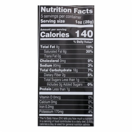 Terra Sea Salt Plantain Vegetable Chips Perspective: top