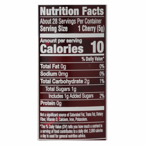Tillen Farms - Cherries Maraschino - Case of 6-13.5 oz. Perspective: top
