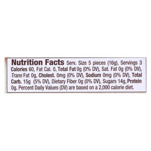 Torie and Howard Organic Hard Candy - Blood Orange and Honey - 2 oz - Case of 8 Perspective: top