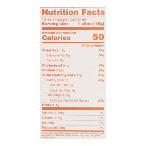 Wasa Crispbread Crispbread - Case of 10 - 6.1 oz. Perspective: top