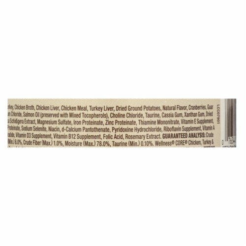 Pet Products Cat Food - Core Chicken - Turkey and Chicken Liver - Case of 24 - 5.5 oz. Perspective: top