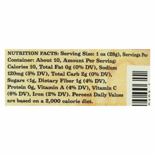 Yee-Haw Pickle Company Mildly Spicy Pickled Green Beans - Case of 6 - 16 oz. Perspective: top