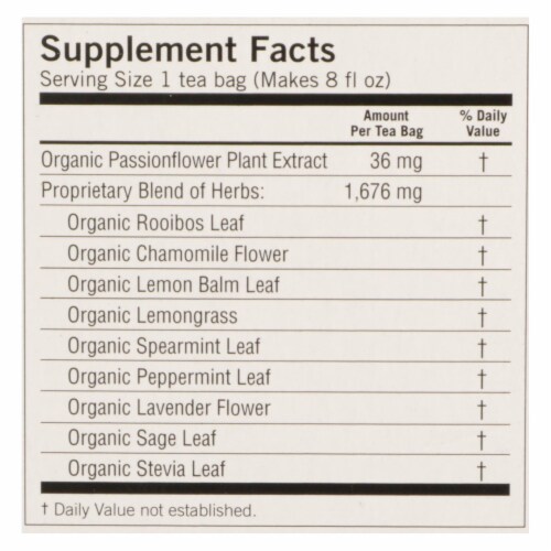 Yogi Stress ReliefHerbal Tea Caffeine Free Honey Lavender - 16 Tea Bags - Case of 6 Perspective: top