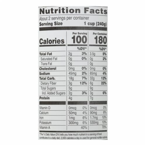 Health Valley Organic Soup - Minestrone No Salt Added - Case of 12 - 15 oz. Perspective: top