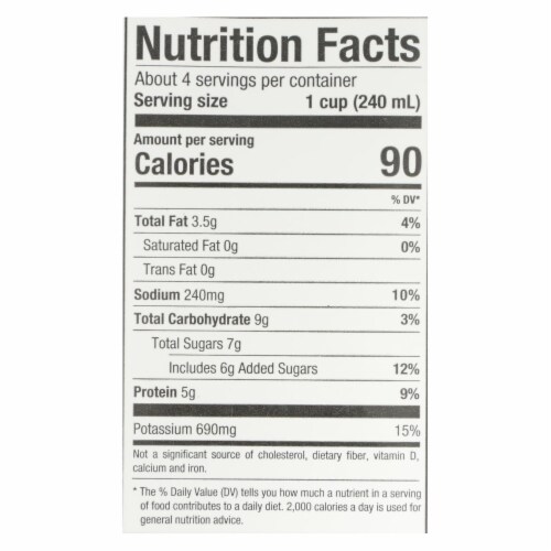 Pacific Natural Foods Select Soy - Low Fat - Case of 12 - 32 Fl oz. Perspective: top