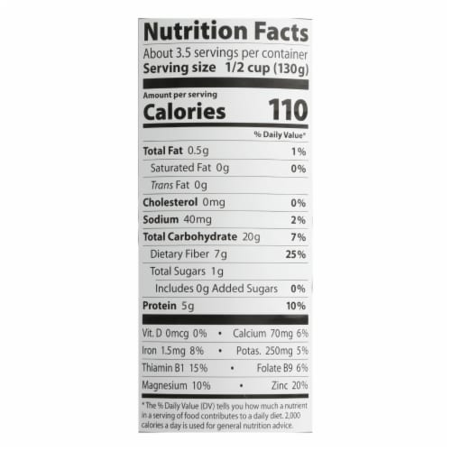 Eden Foods Great Northern Beans Organic - Case of 12 - 15 oz. Perspective: top