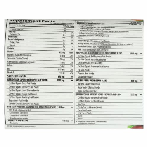 MacroLife Naturals Miracle Reds Berri - 10 oz. Perspective: top